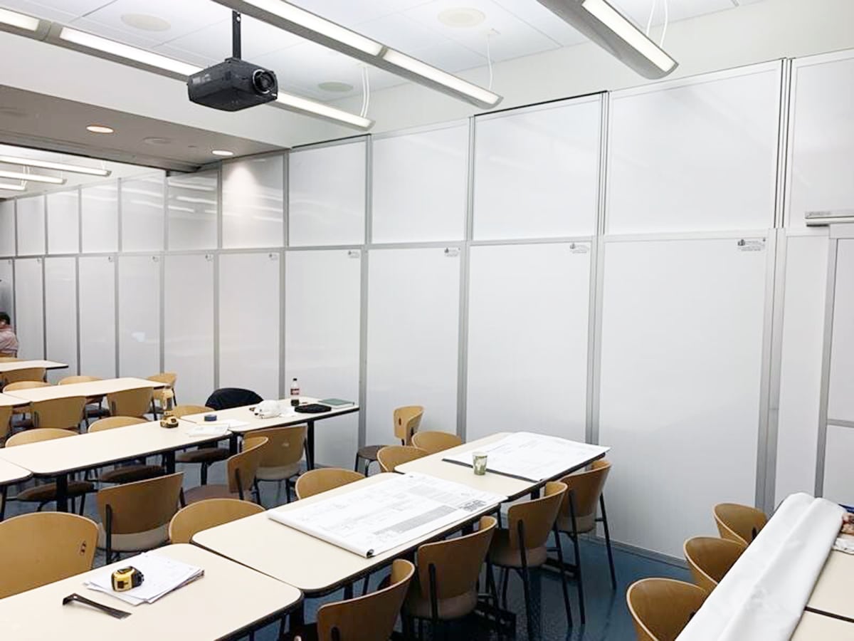 Temporary Wall Systems for Commercial Renovations