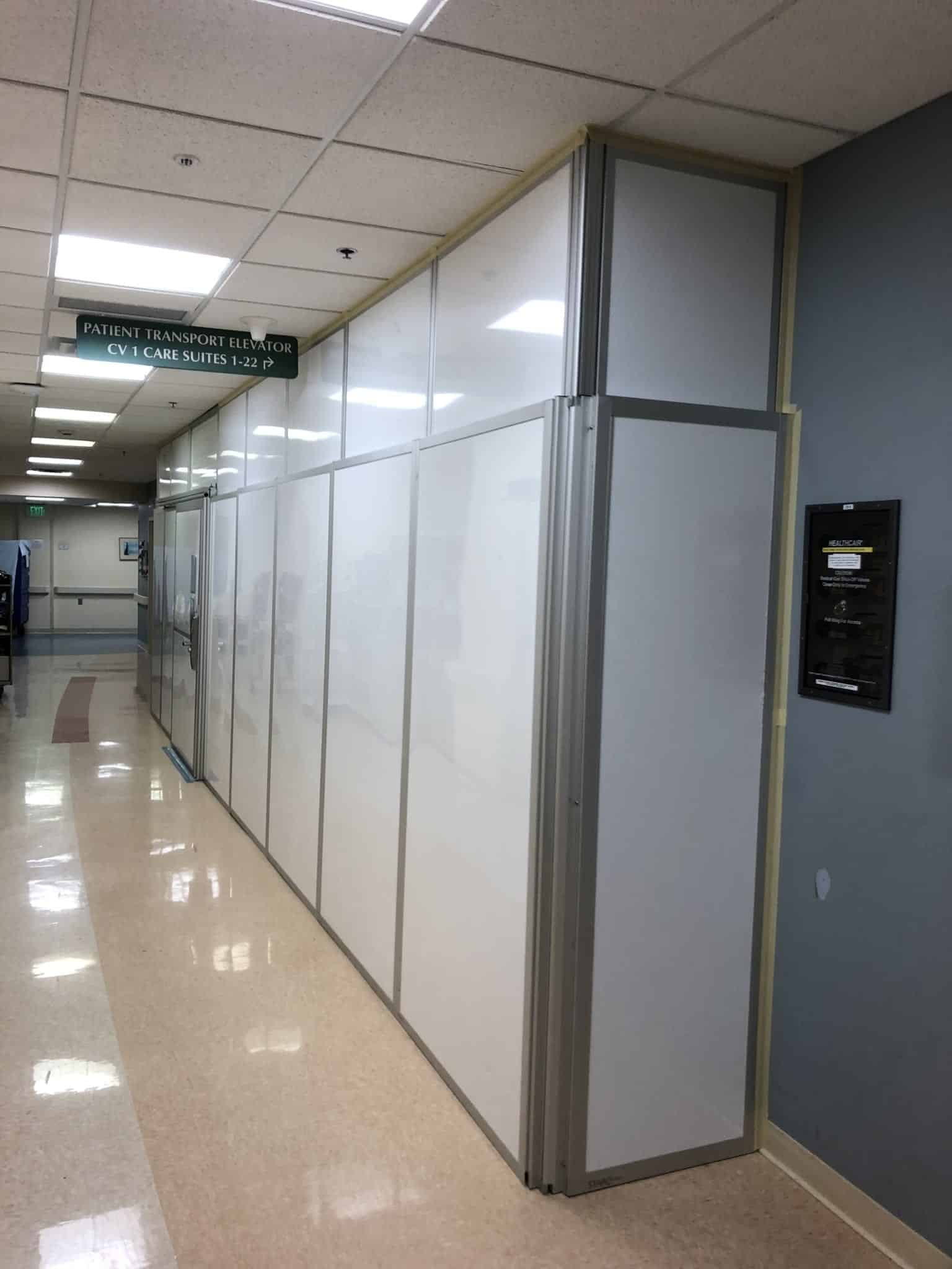 Meet ICRA Standards with Construction Barrier Hospital Renovations