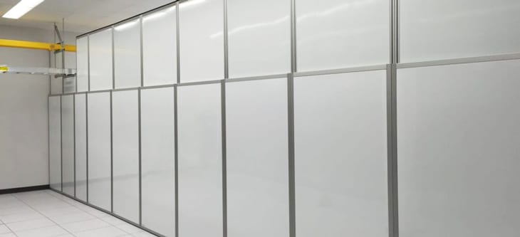 Temporary Walls in Hospital