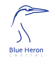 blue heron logo
